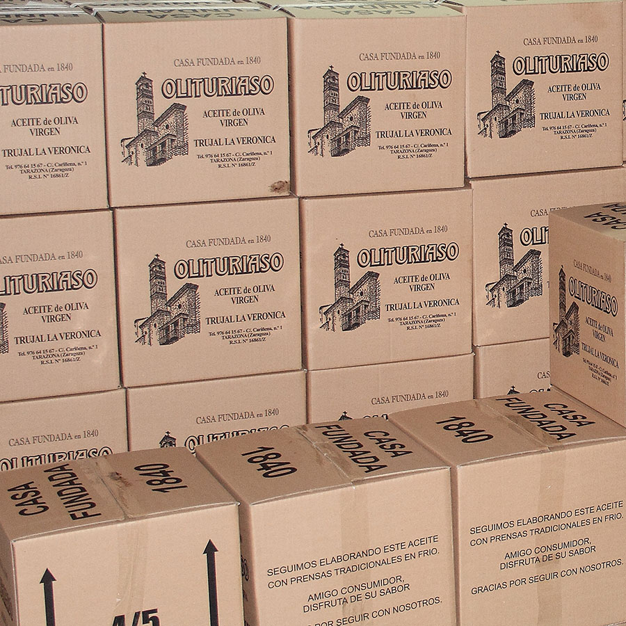 Cajas de aceite