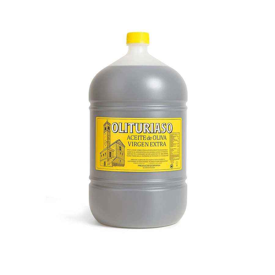 garrafa 5l aceite oliva virgen extra