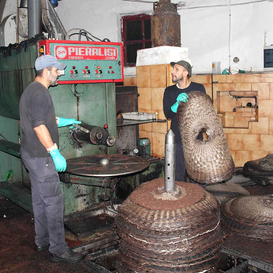 Operarios trabajando